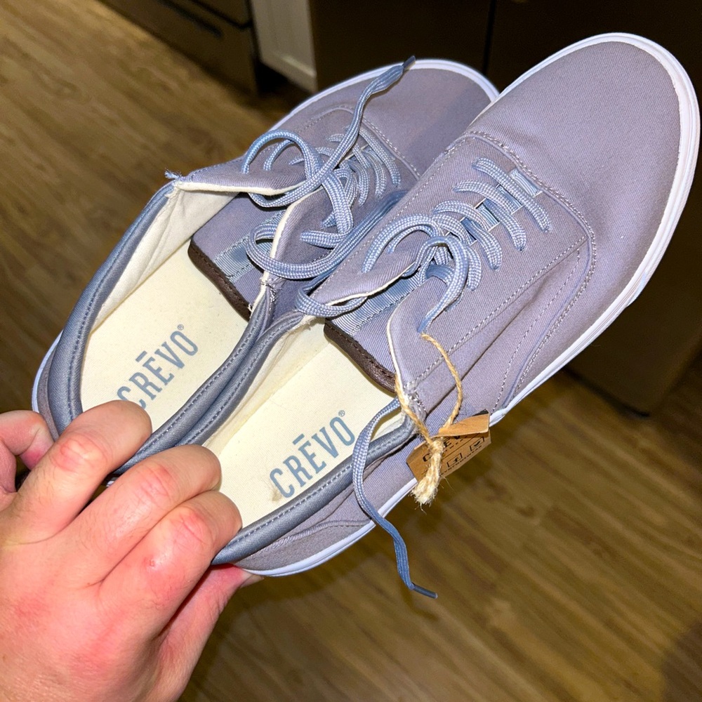 Crevo Grey Shoes